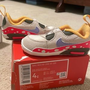 NEW IN BOX Nike Max 90 Crib SE Toddler sneakers